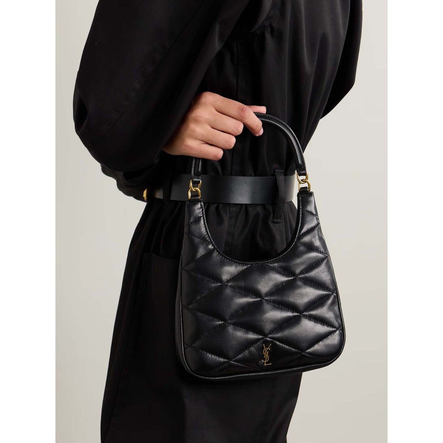 Sade Mini Quilted Leather Tote