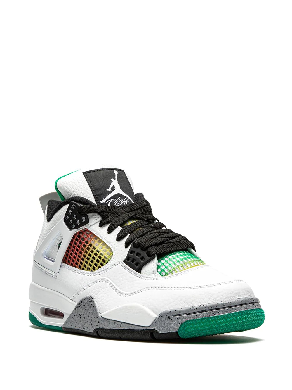 Nike Air Jordan 4 Retro Lucid Green Rasta