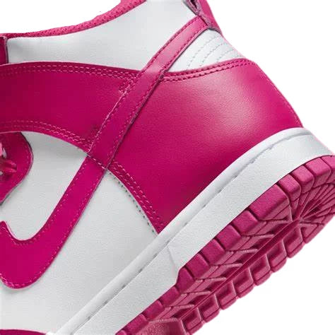 Nike Dunk Hi White Pink Pow