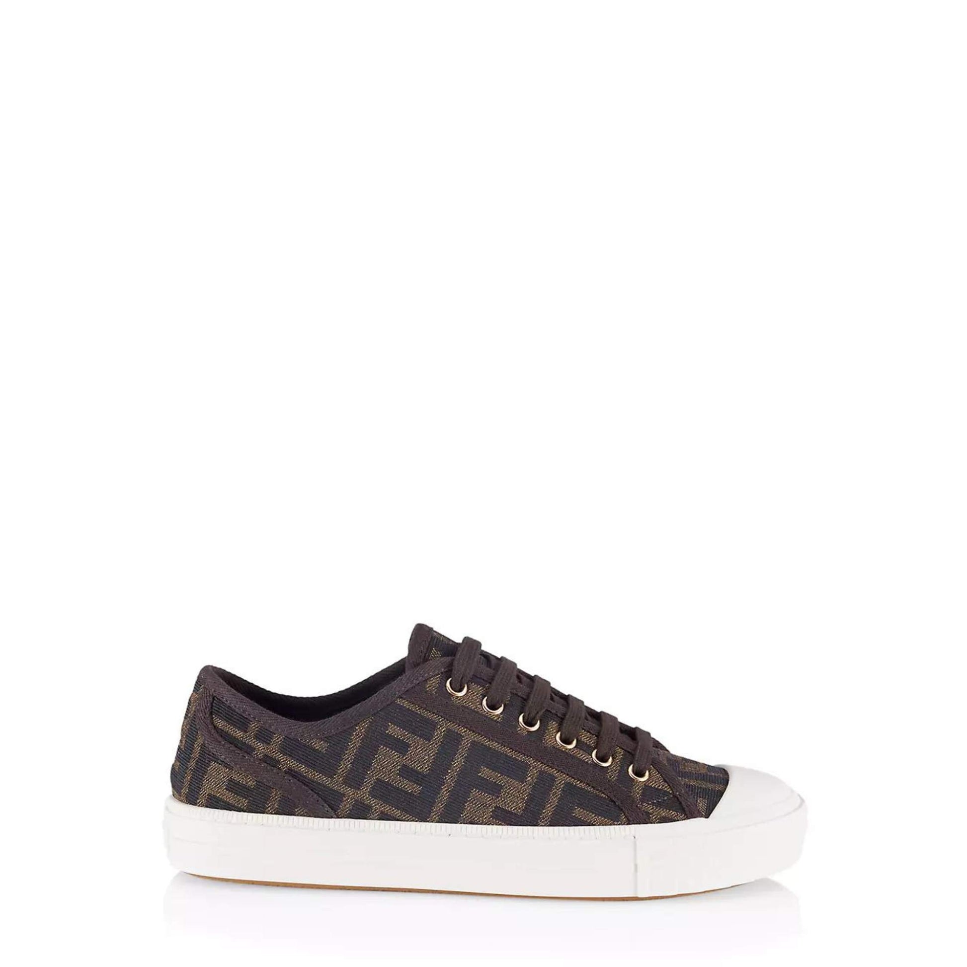 FF Logo Low-Top Sneakers