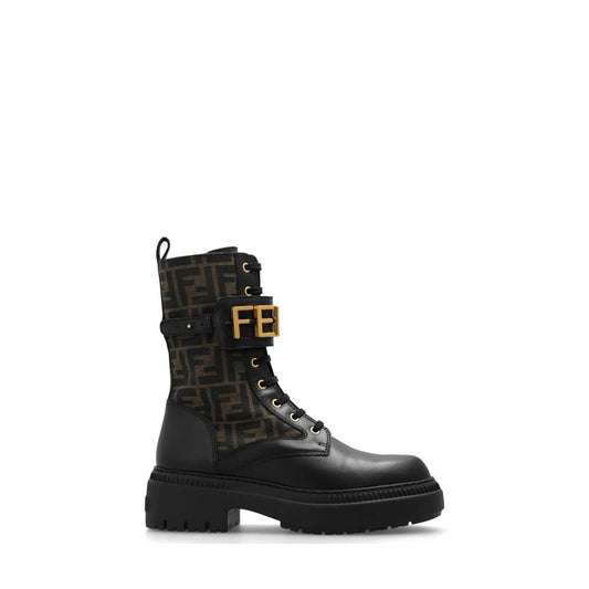 Fendigraphy Biker Boots