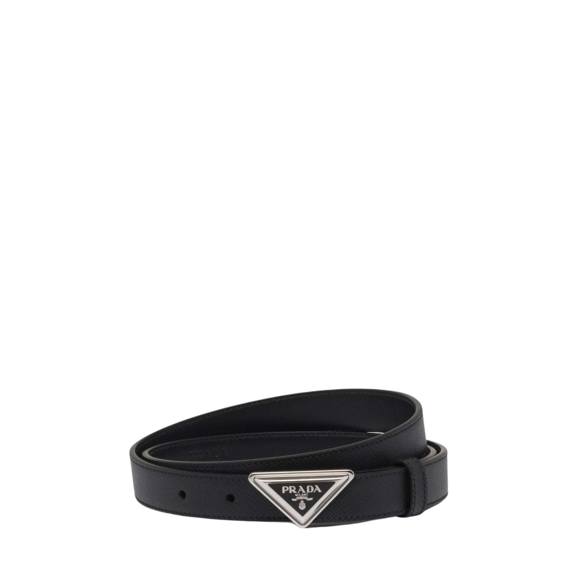 Saffiano Thin Belt