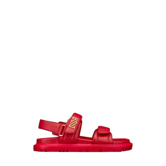 DIORACT SANDAL RED