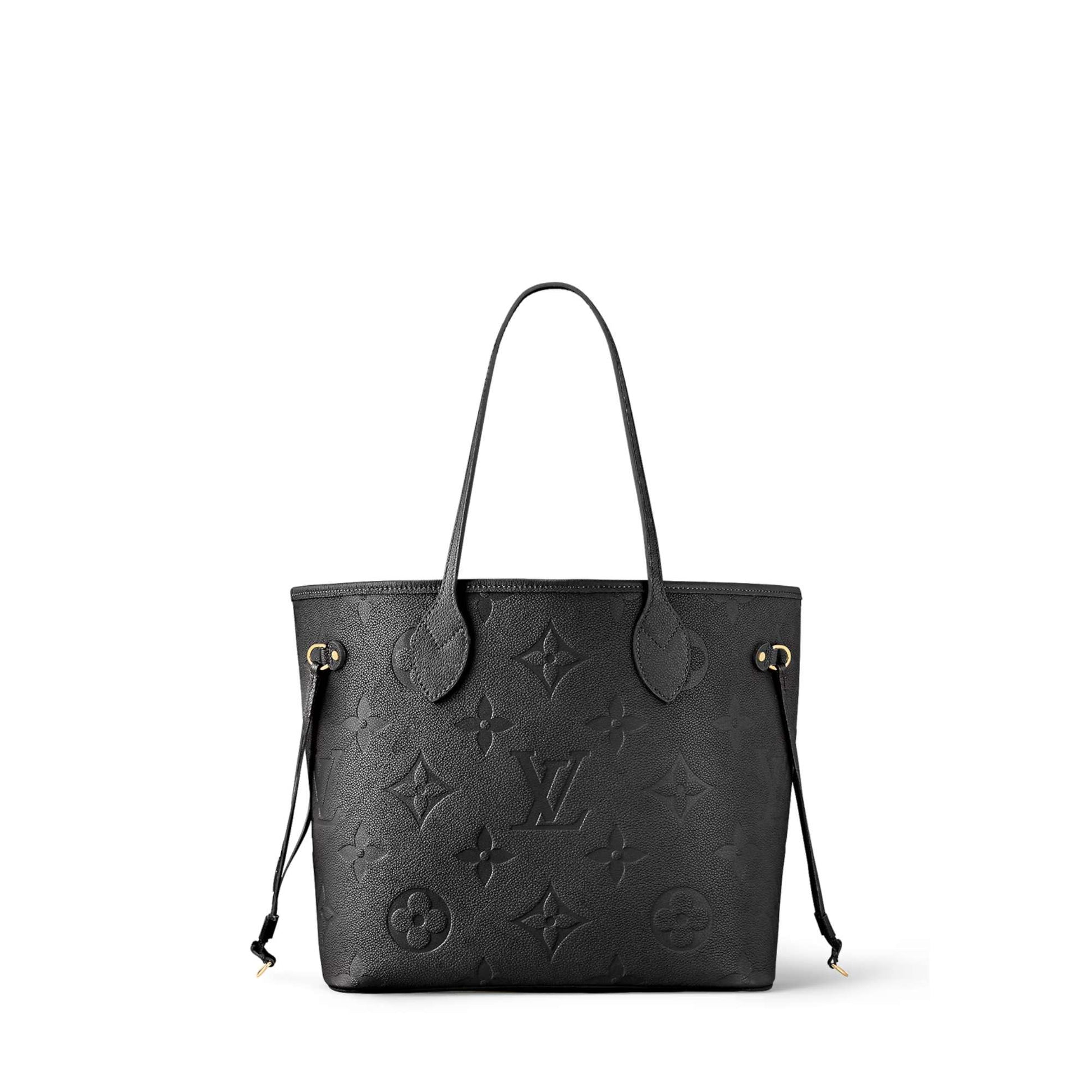 Neverfull MM BLACK LEATHER