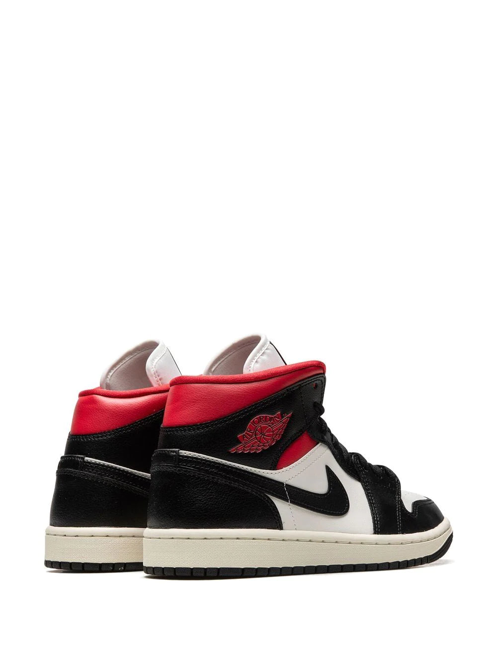 Air Jordan 1 Mid "Black/Gym Red/Sail"