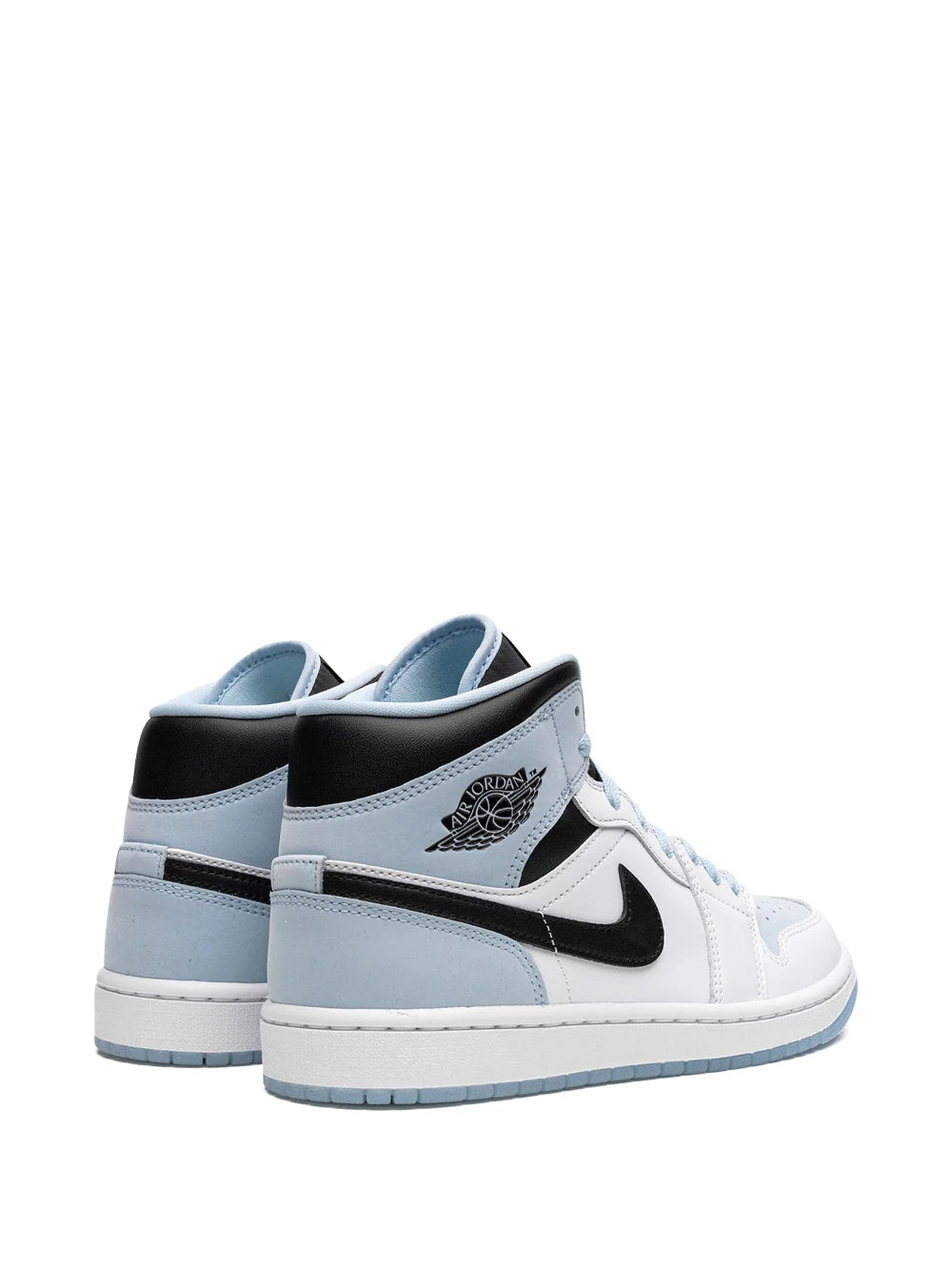 Air Jordan 1 Mid SE "White/Ice Blue-Black"