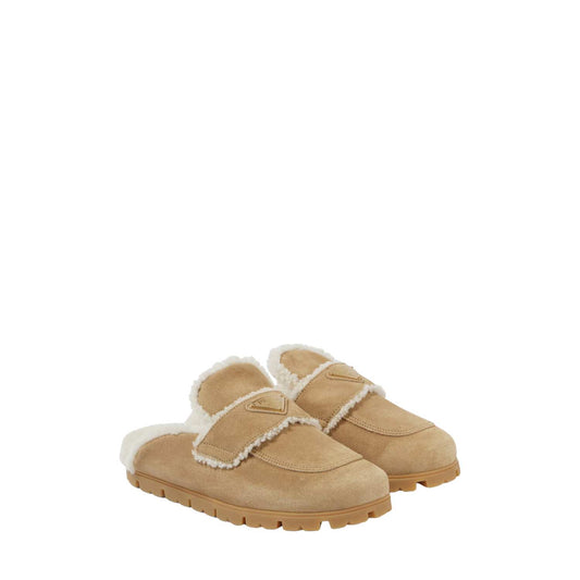 Shearling slippers