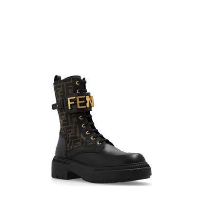 Fendigraphy Biker Boots