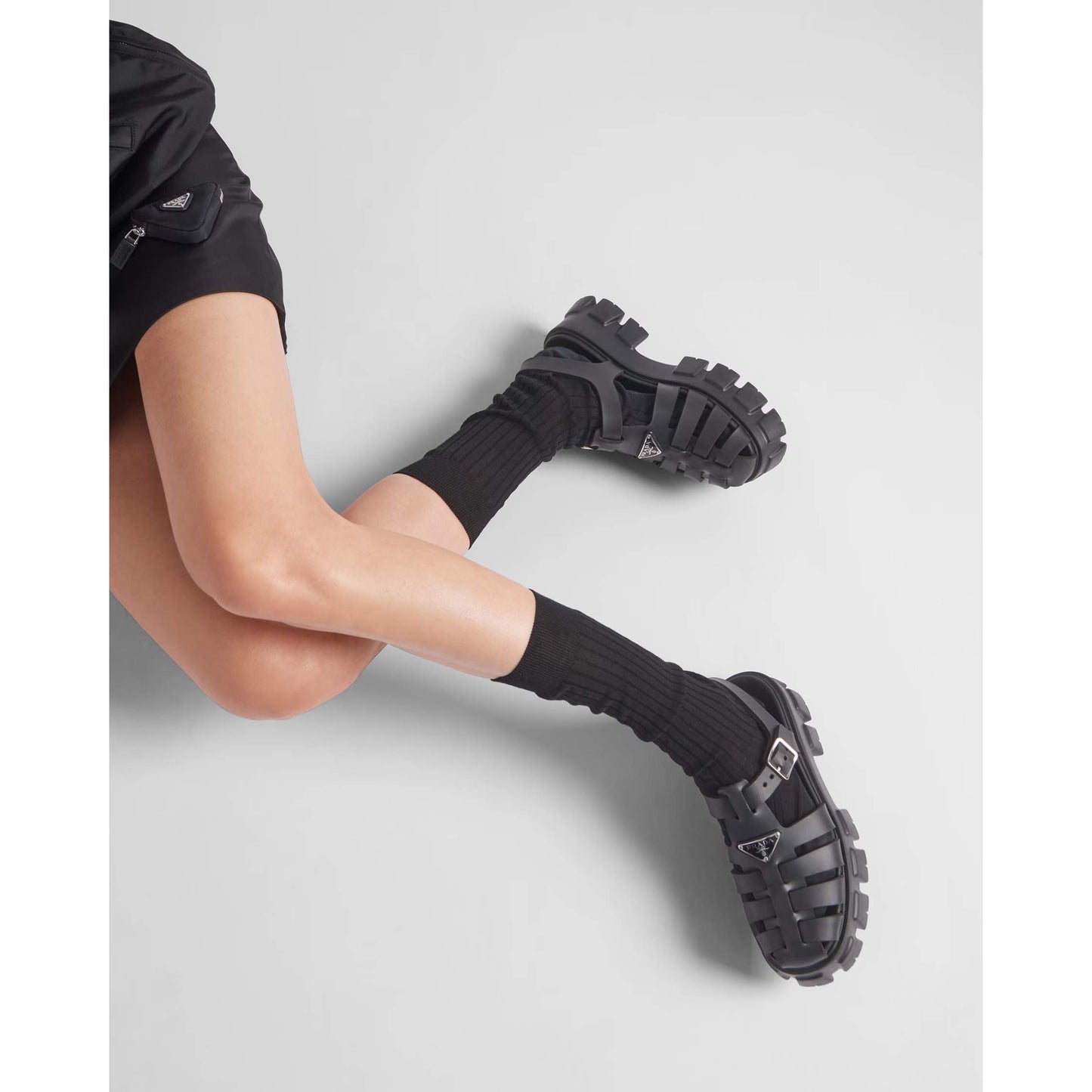 Rubber Monolith sandals