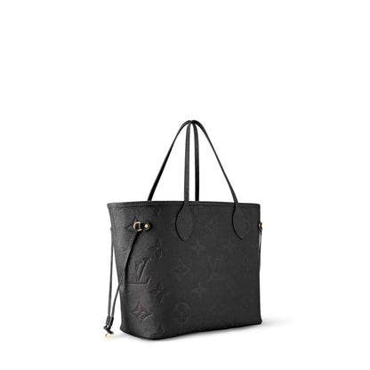 Neverfull MM BLACK LEATHER