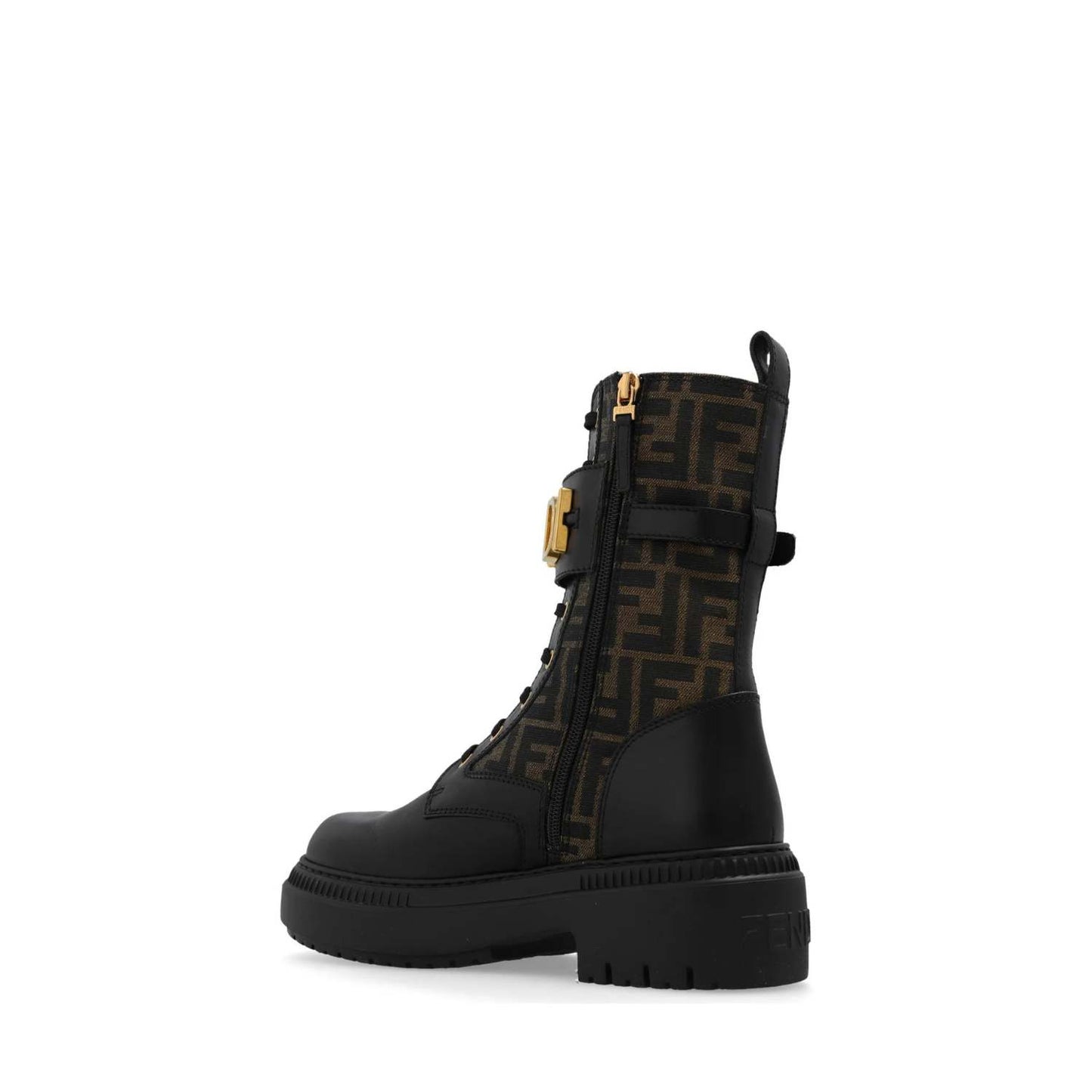 Fendigraphy Biker Boots