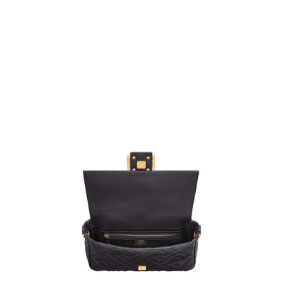 Baguette Black Leather