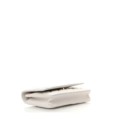 Wallet on Chain Caviar Skin White