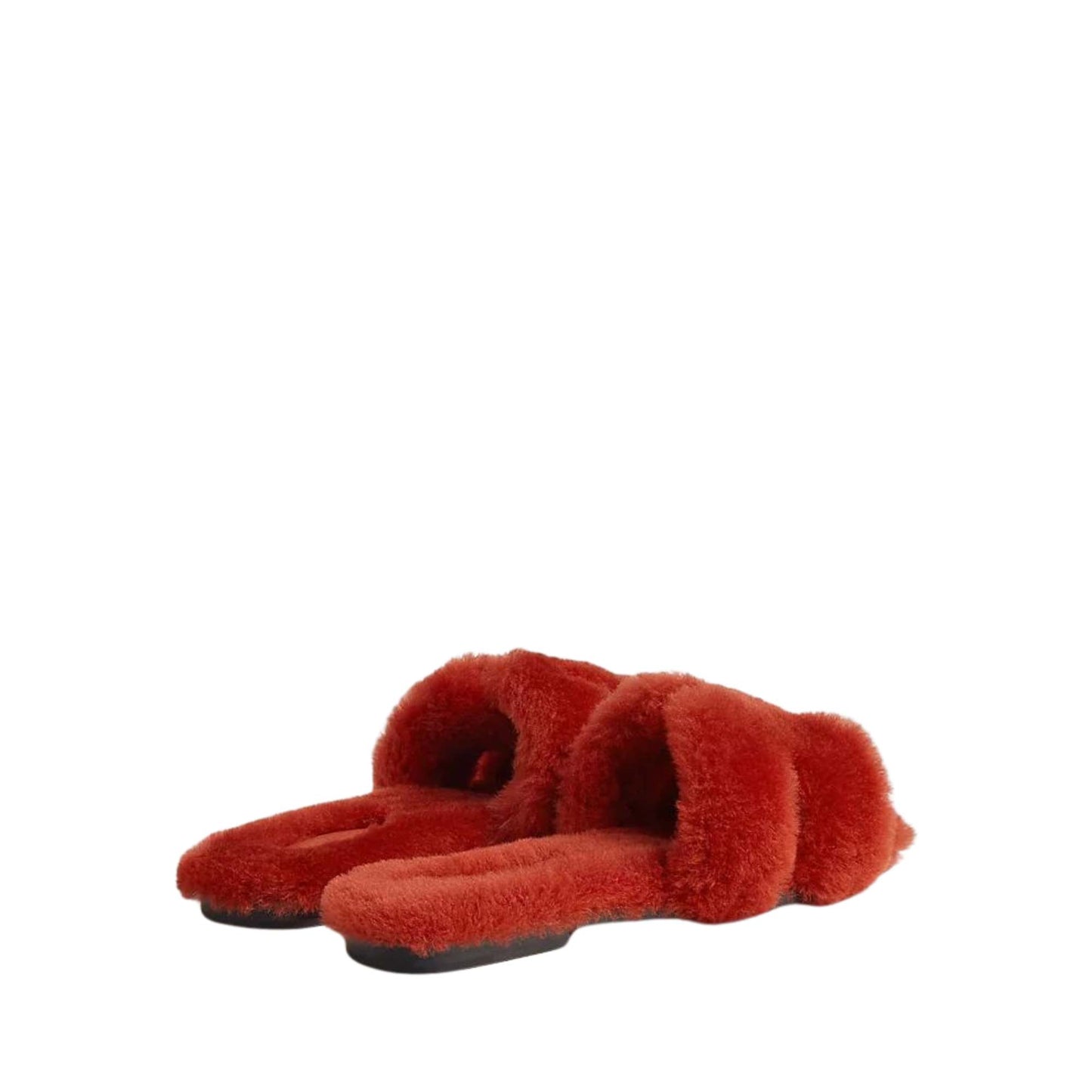 Oran Sandal With Red Fur