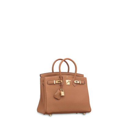 Birkin 25 Gold Togo Gold Hardware