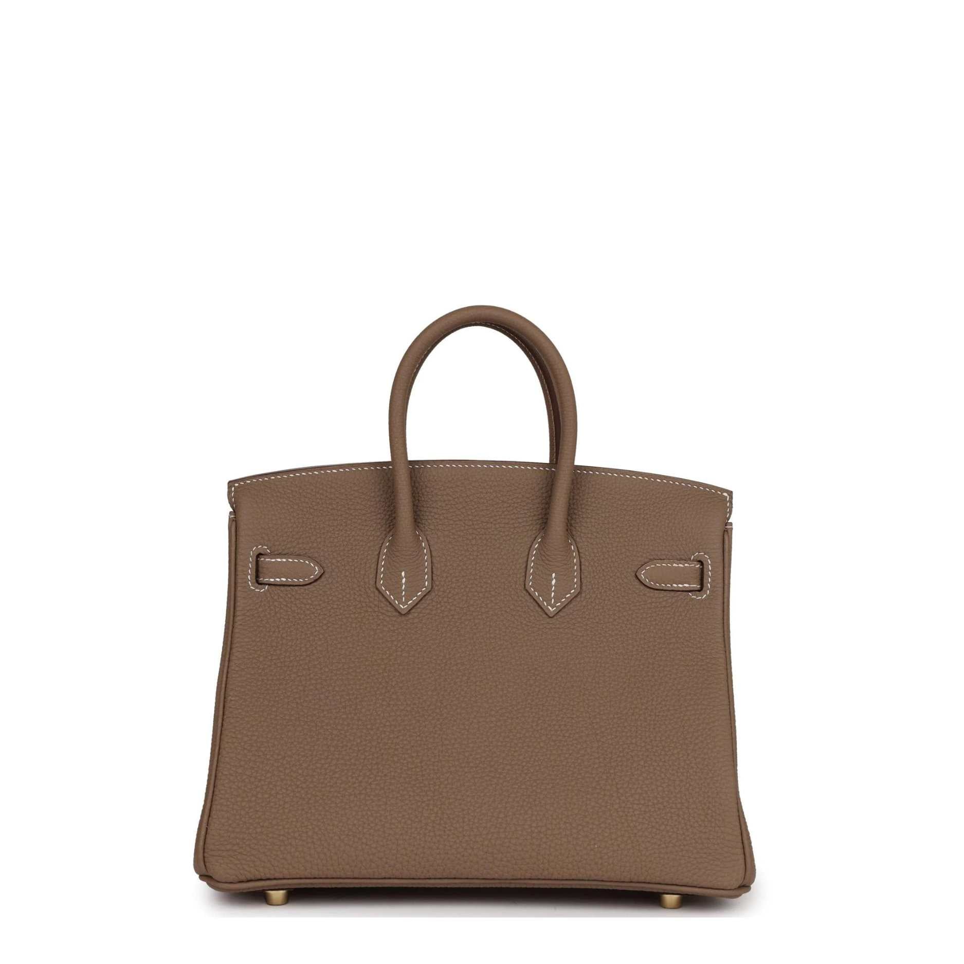 Birkin 25 Etoupe Togo Gold Hardware