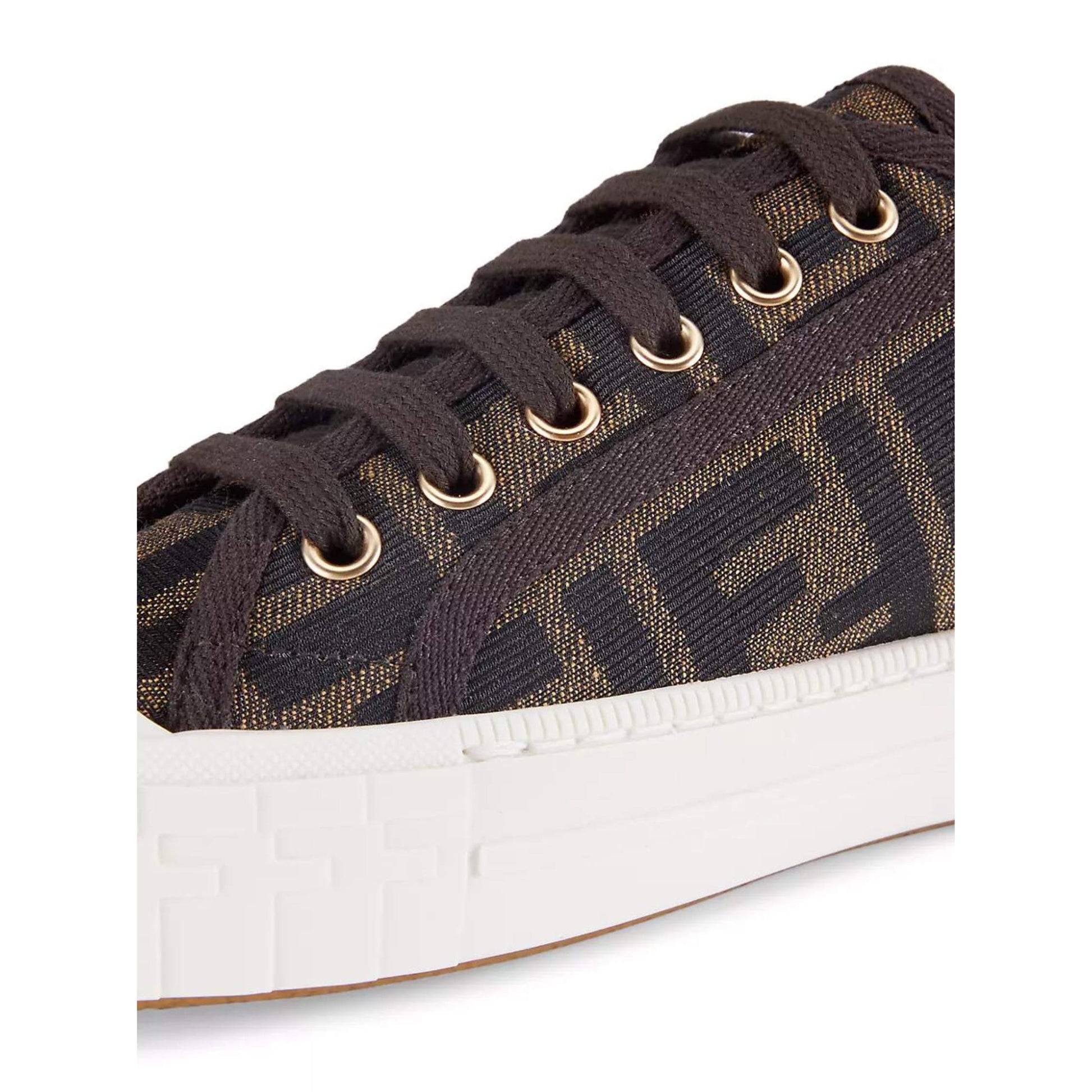 FF Logo Low-Top Sneakers