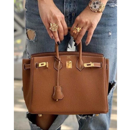 Birkin 25 Gold Togo Gold Hardware