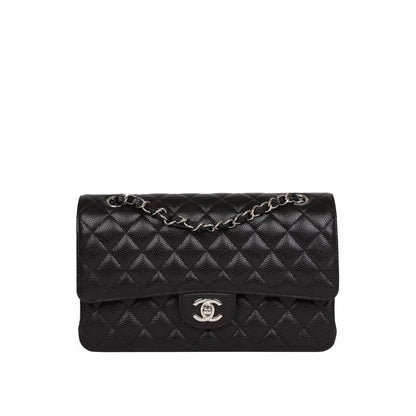 Medium Classic Double Flap Bag Caviar Skin