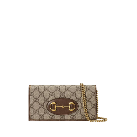 Gucci Horsebit 1955 Wallet With Chain