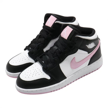 Air Jordan 1 Mid White Light Arctic Pink