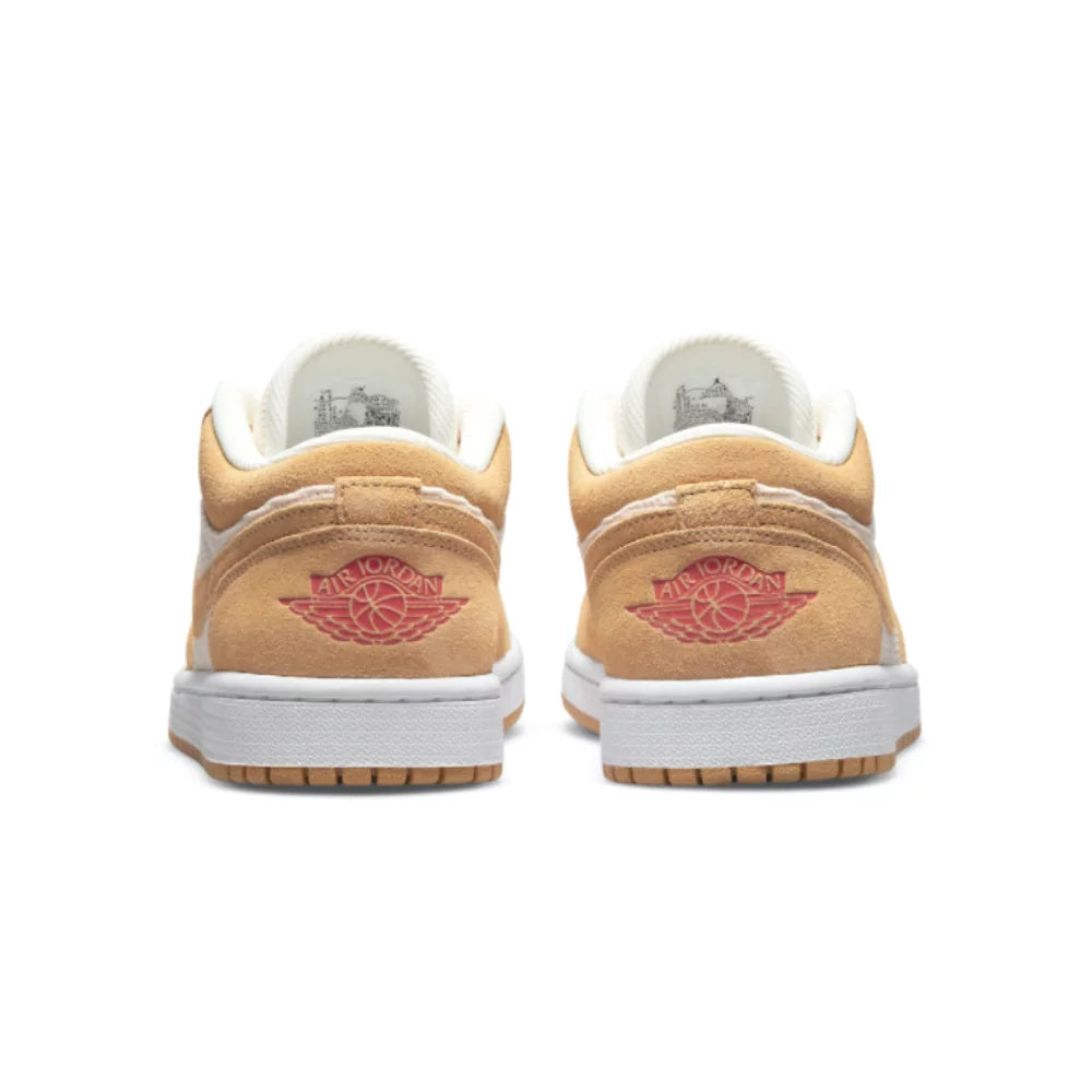 Air Jordan 1 Low SE Twine Orange Quartz Corduroy (W)