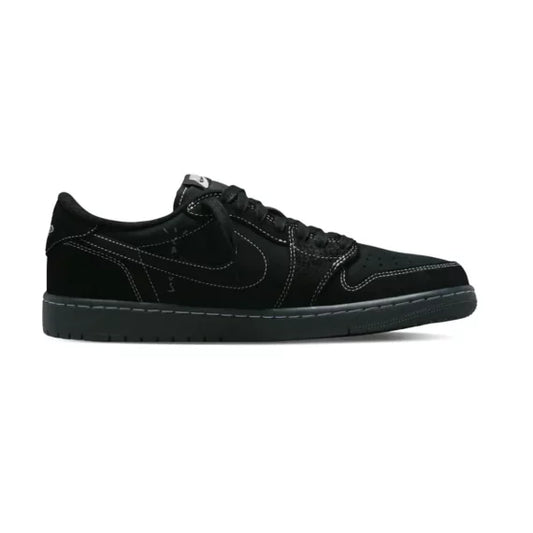TRAVIS SCOTT X NIKE AIR JORDAN 1 LOW BLACK PHANTOM
