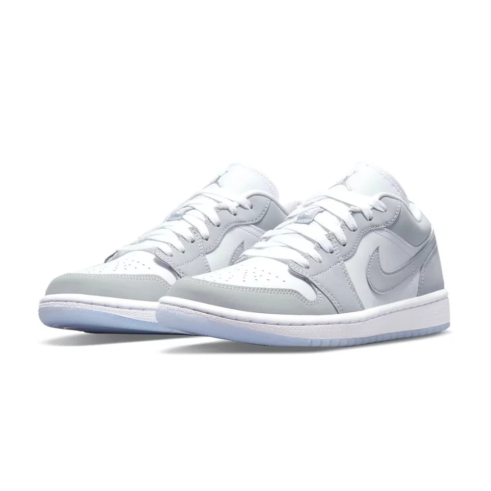 AIR JORDAN 1 Low Aluminium Wolf Grey