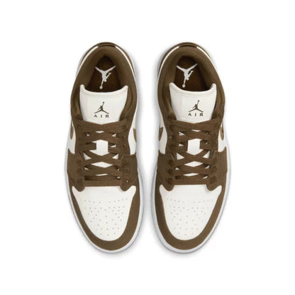 Air Jordan 1 Low Brown Canvas