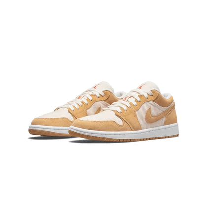 Air Jordan 1 Low SE Twine Orange Quartz Corduroy (W)